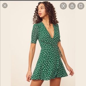 Reformation Lucky Wrap Dress
